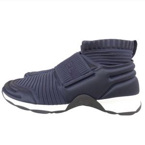CHANEL high top sock sneakers